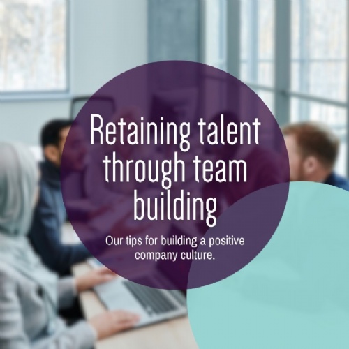 Retaining talent through team building